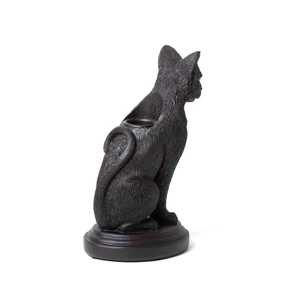 Alchemy England Faust's Familiar (Cat Candlestick) Candle Holder/Tea Light (V113)