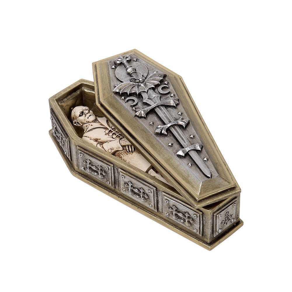 Alchemy Gothic Nosferatu's Rest Coffin & Figure Display Box (V117)