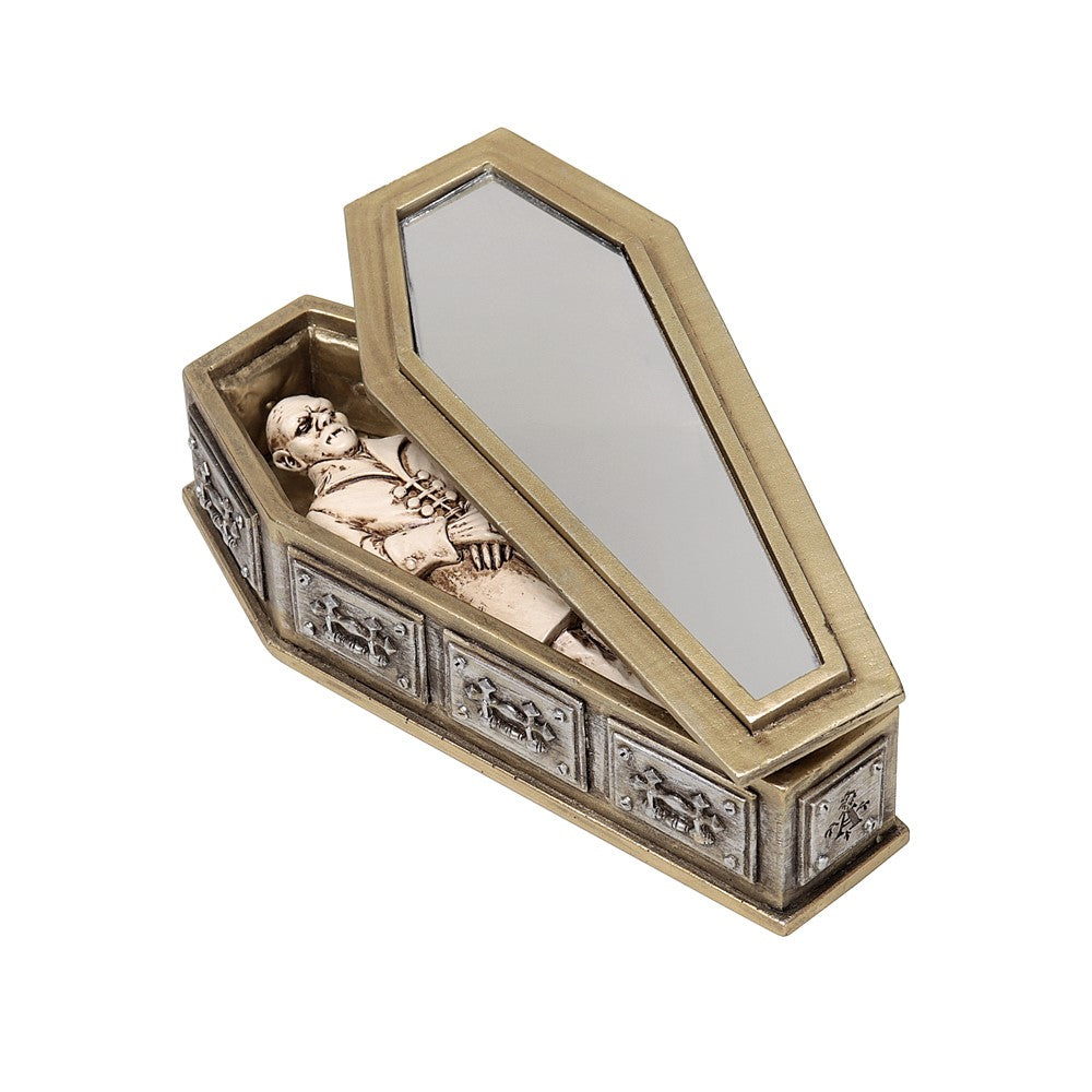 Alchemy Gothic Nosferatu's Rest Coffin & Figure Display Box (V117)