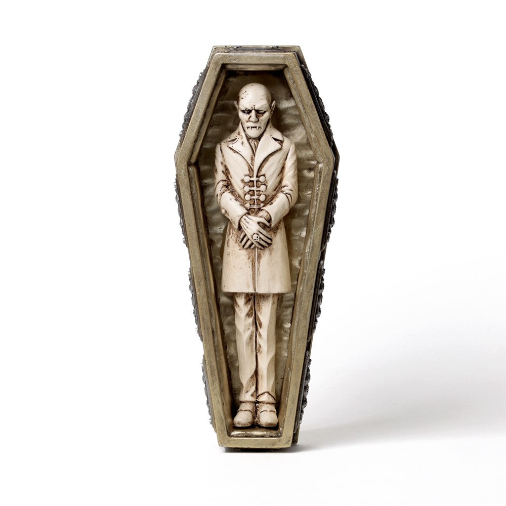 Alchemy Gothic Nosferatu's Rest Coffin & Figure Display Box (V117)