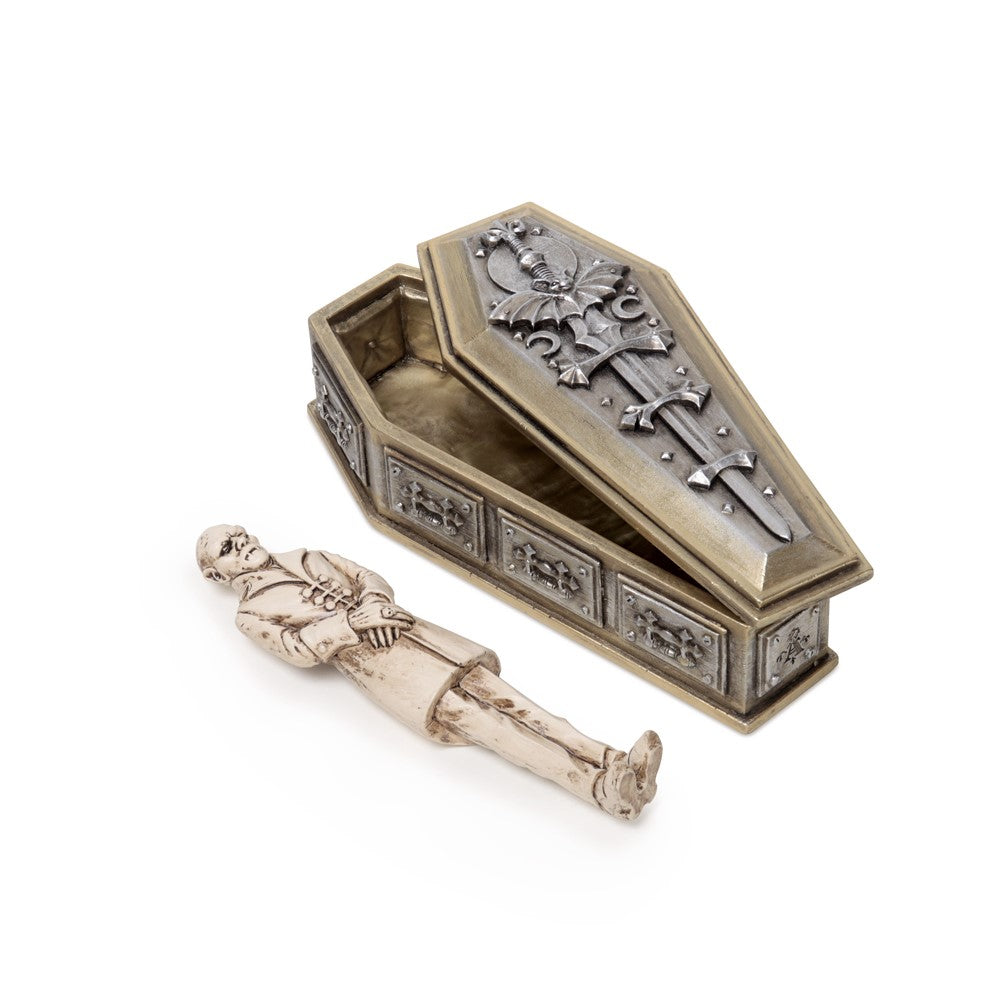 Alchemy Gothic Nosferatu's Rest Coffin & Figure Display Box (V117)