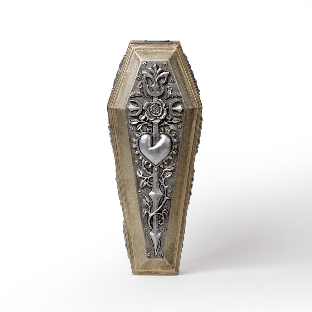 Alchemy Gothic Bride of the Dark Kiss Coffin & Figure Display Box (V118)