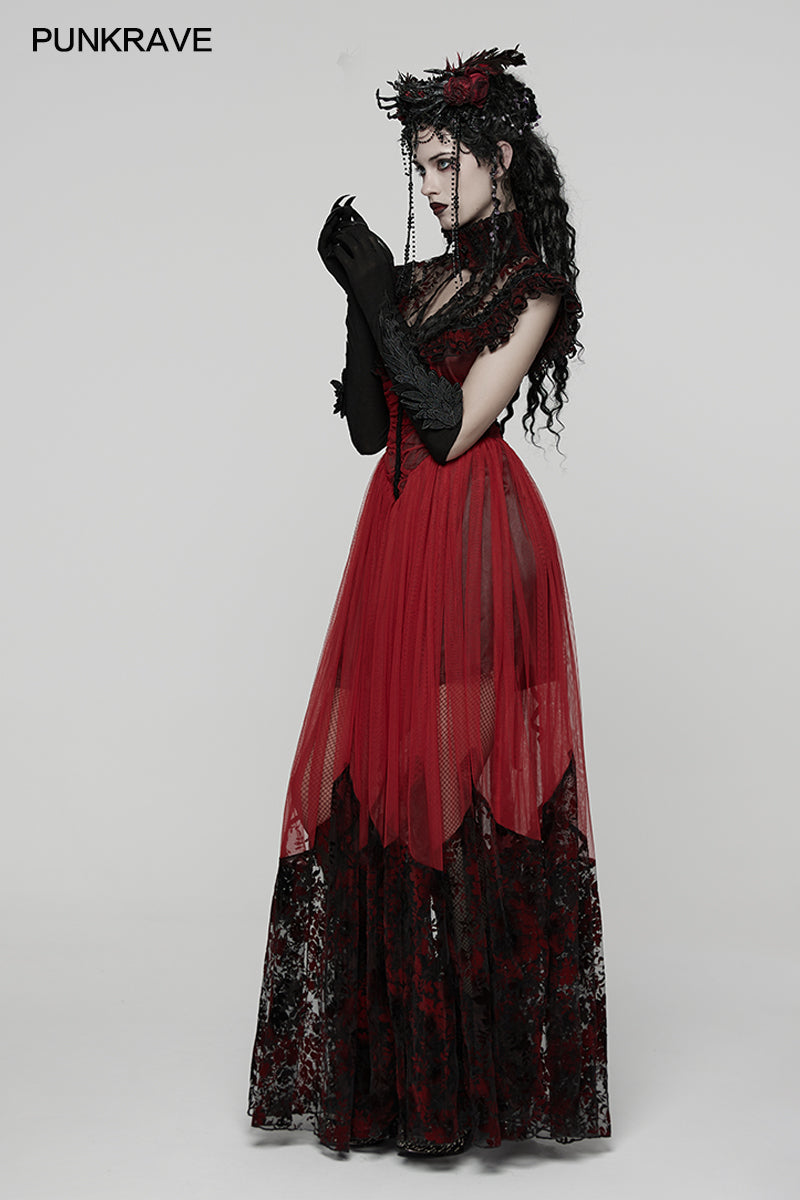 Punk Rave Gothic Flying Sleeve Dress - DevilGothic DevilGothic