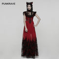 Punk Rave Gothic Flying Sleeve Dress - DevilGothic DevilGothic