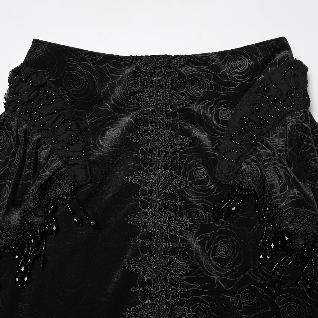 Punk Rave Goth Gorgeous Fishtail Skirt - DevilGothic DevilGothic