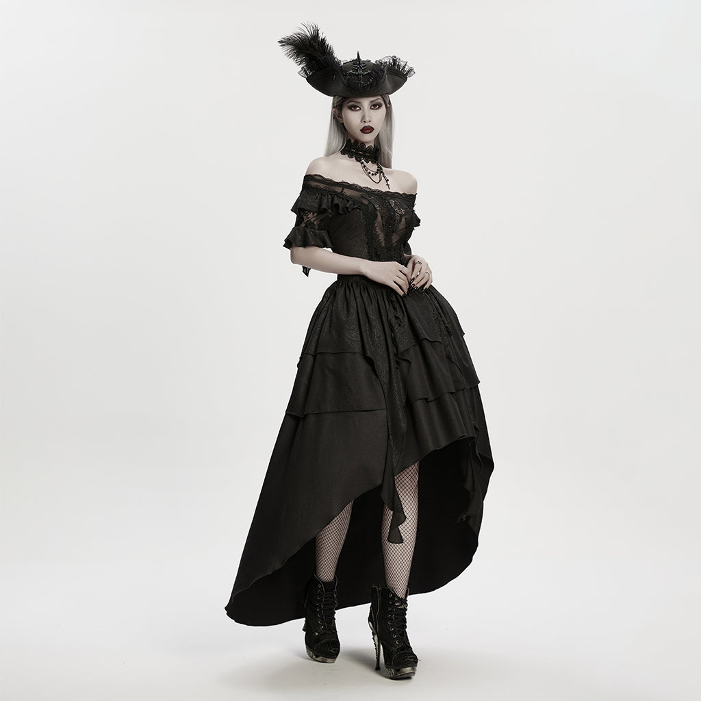 Punk Rave Goth Imprisoned Beast Bone Pirate Hat - DevilGothic DevilGothic