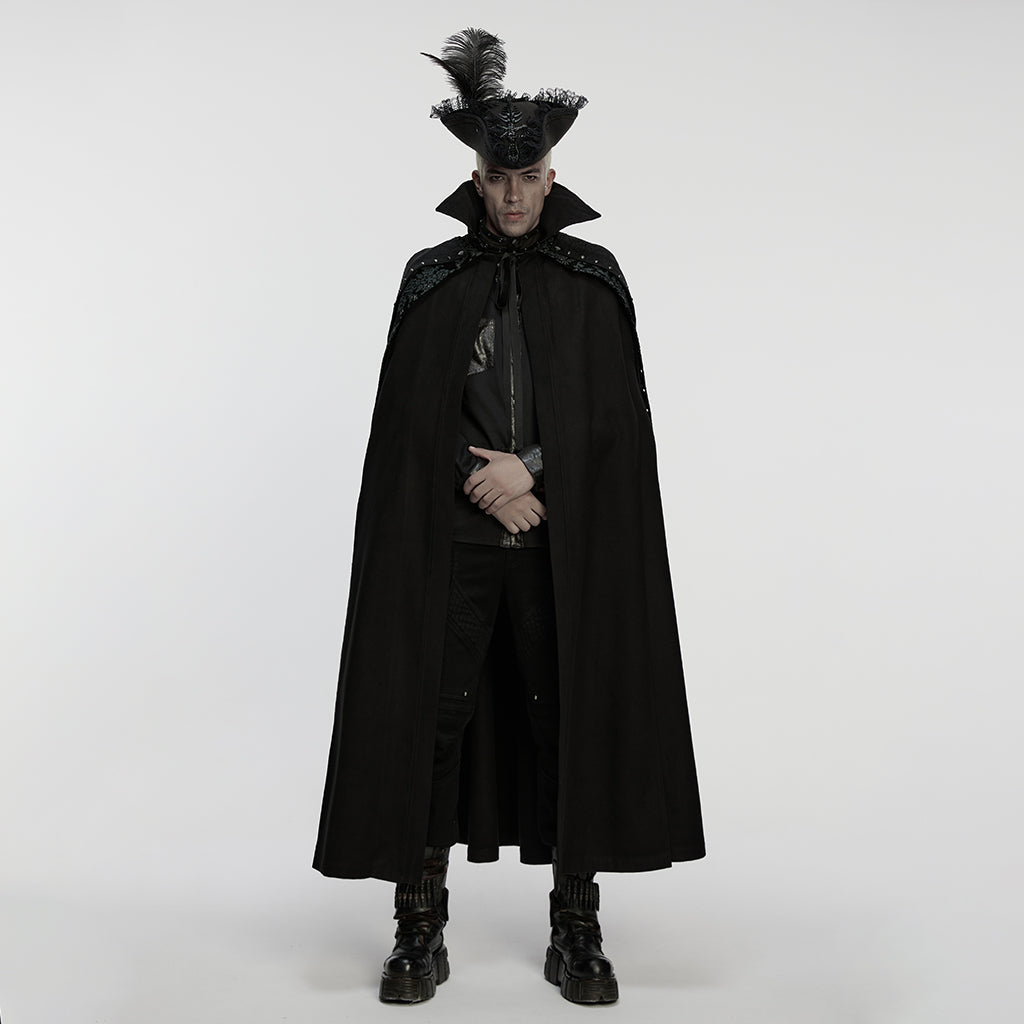Punk Rave Goth Imprisoned Beast Bone Pirate Hat - DevilGothic DevilGothic