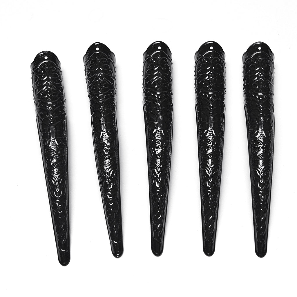 Punk Rave Fluffy Goth Gloves - DevilGothic DevilGothic
