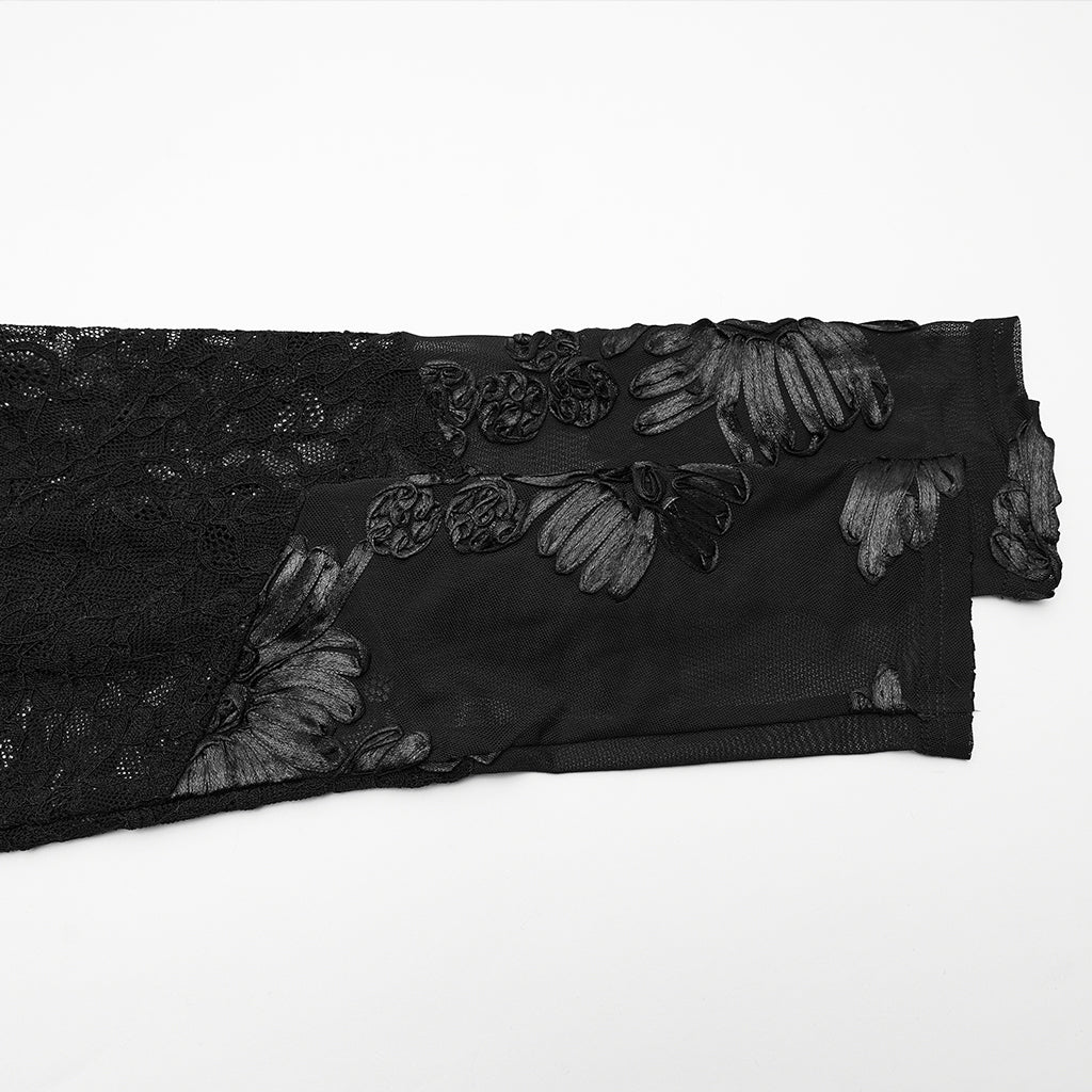 Punk Rave Goth Lace Undershirt - DevilGothic DevilGothic