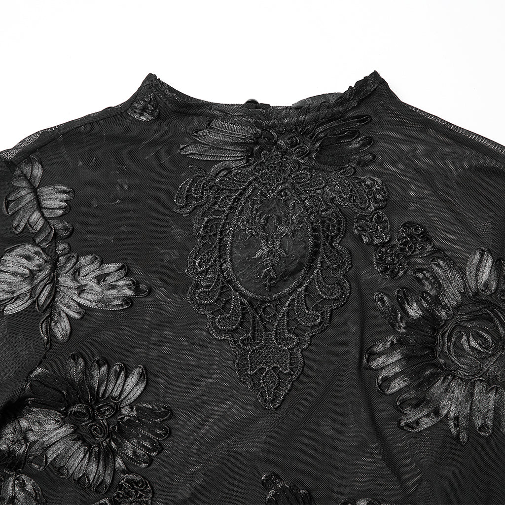 Punk Rave Goth Lace Undershirt - DevilGothic DevilGothic