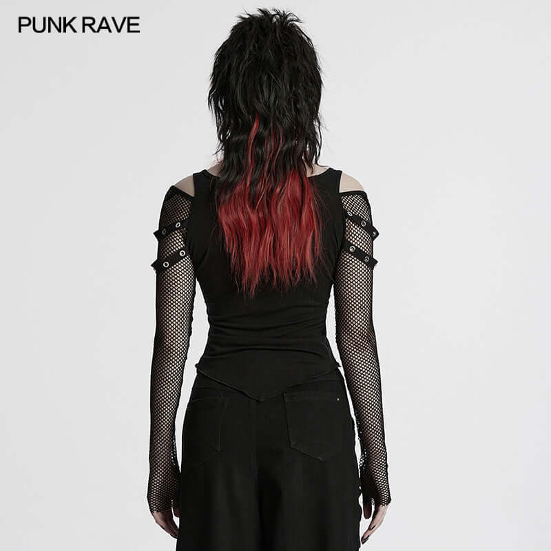 Punk Rave Vonda Printed T-Shirt - DevilGothic DevilGothic