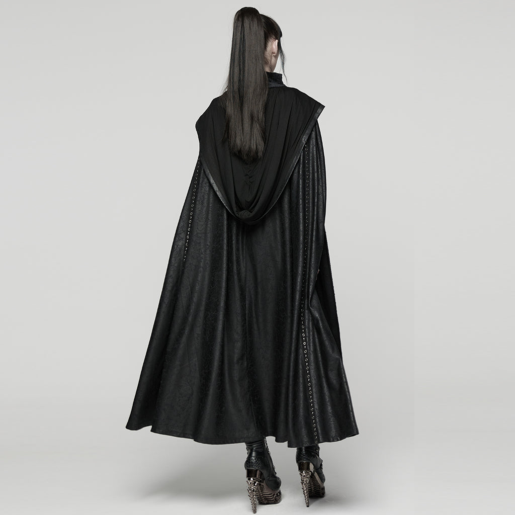 Punk Rave Punk Hooded Cloak - DevilGothic DevilGothic
