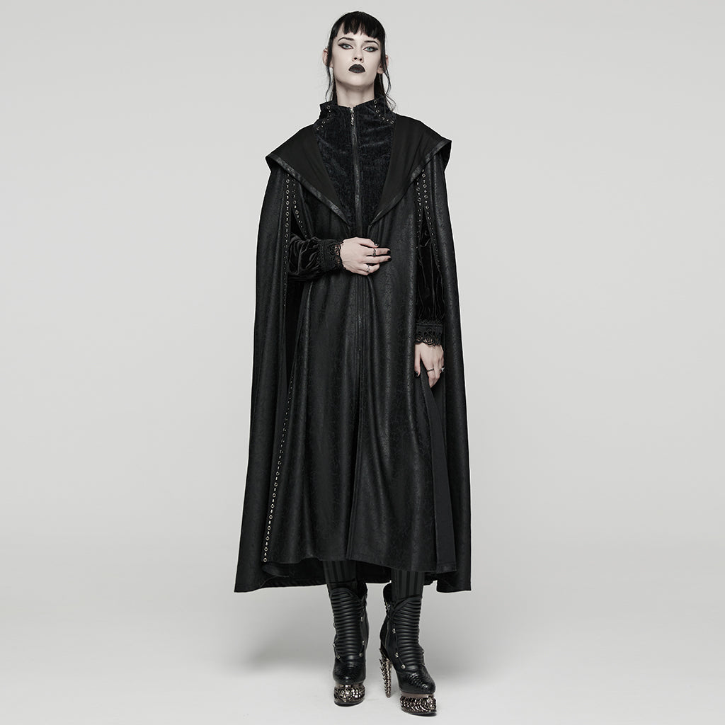 Punk Rave Punk Hooded Cloak - DevilGothic DevilGothic