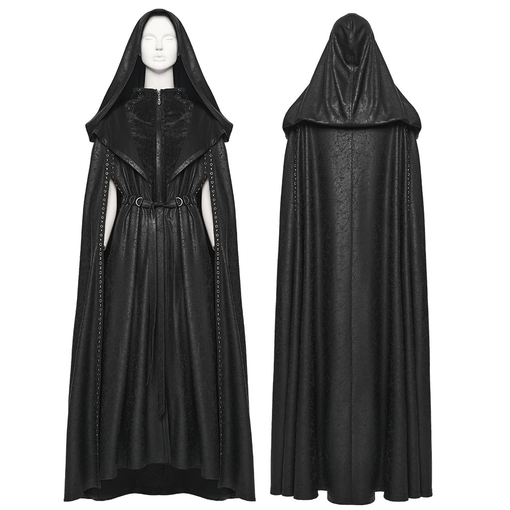 Punk Rave Punk Hooded Cloak - DevilGothic DevilGothic