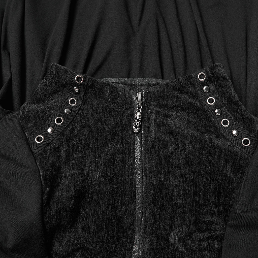 Punk Rave Punk Hooded Cloak - DevilGothic DevilGothic