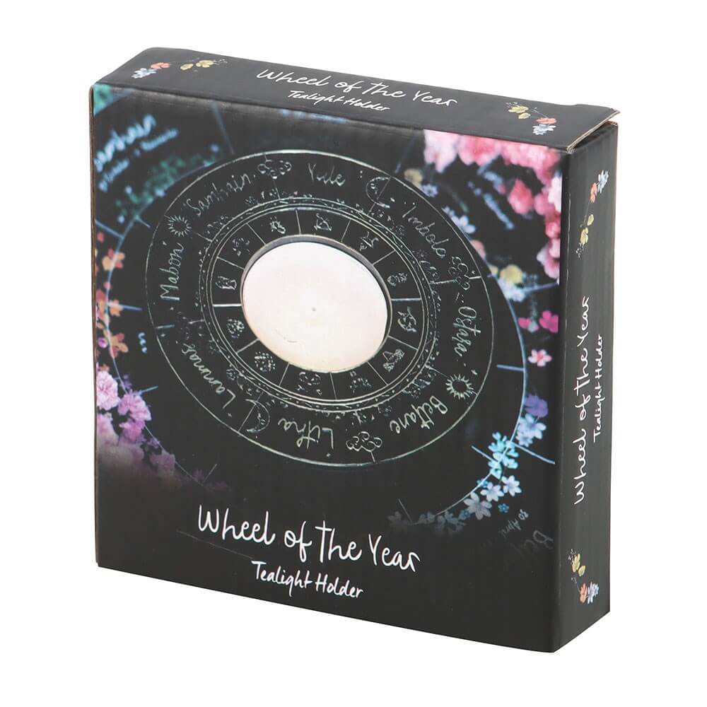 Gothic Gifts Wheel of the Year Tealight Candle Holder
