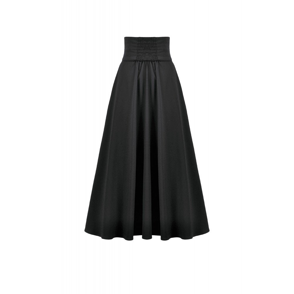 Dark in Love Elegant Gothic Long Skirt