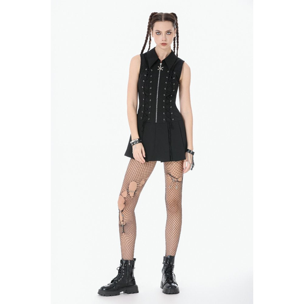 Dark in Love Valeria Gothic Corset Dress - DevilGothic DevilGothic