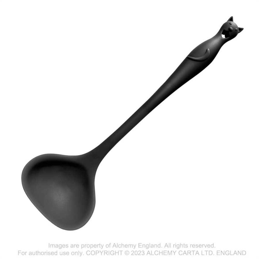 Alchemy Silicone Black Cat Ladle - DevilGothic DevilGothic