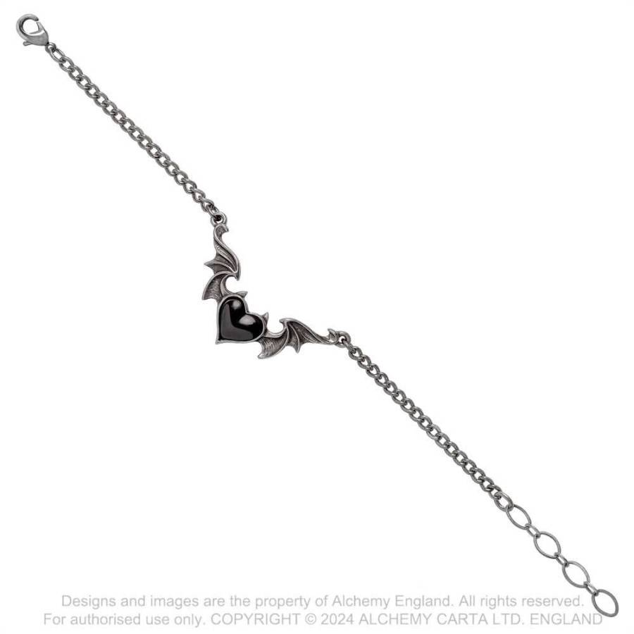 Alchemy Gothic Blacksoul Pewter Bracelet - DevilGothic DevilGothic