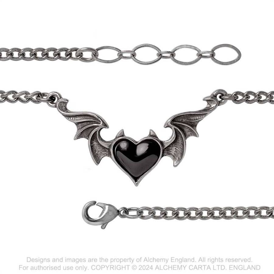 Alchemy Gothic Blacksoul Pewter Bracelet - DevilGothic DevilGothic