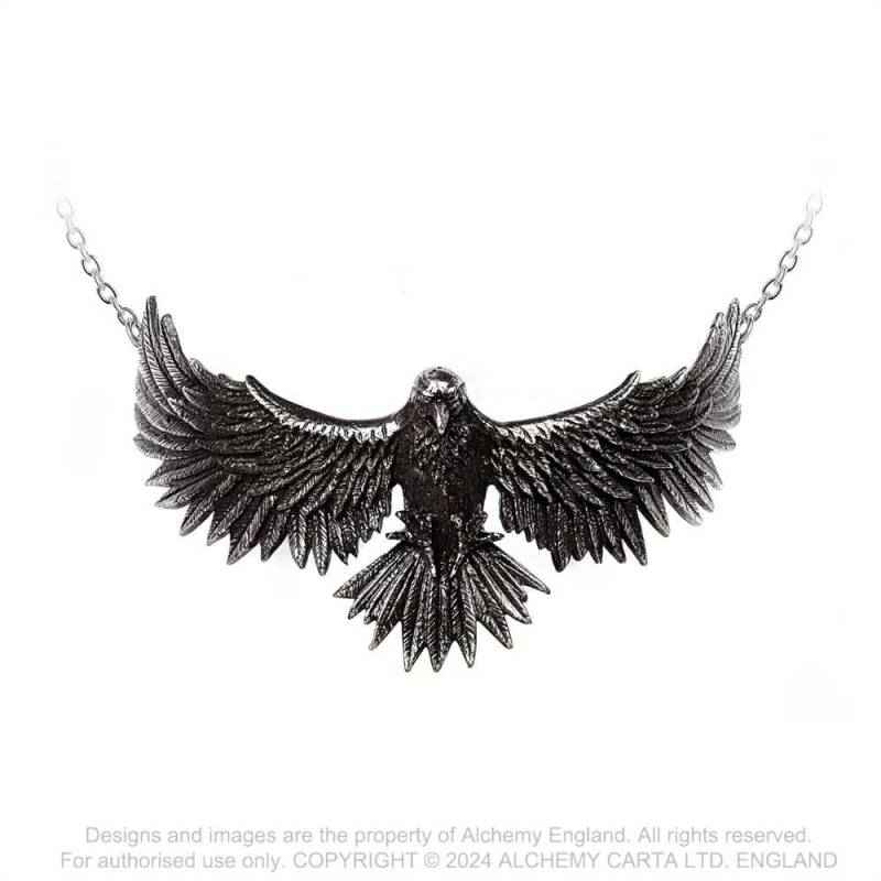 Alchemy Curse Of Coronis Pewter Pendant