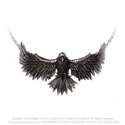 Alchemy Curse Of Coronis Pewter Pendant