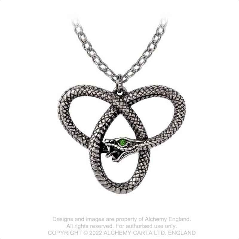 Alchemy Gothic Eve's Triquetra Pendant