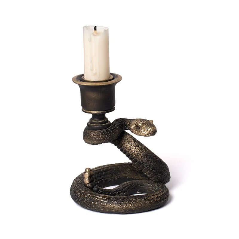 Alchemy Gothic  Death Rattle Candle Holder - DevilGothic DevilGothic