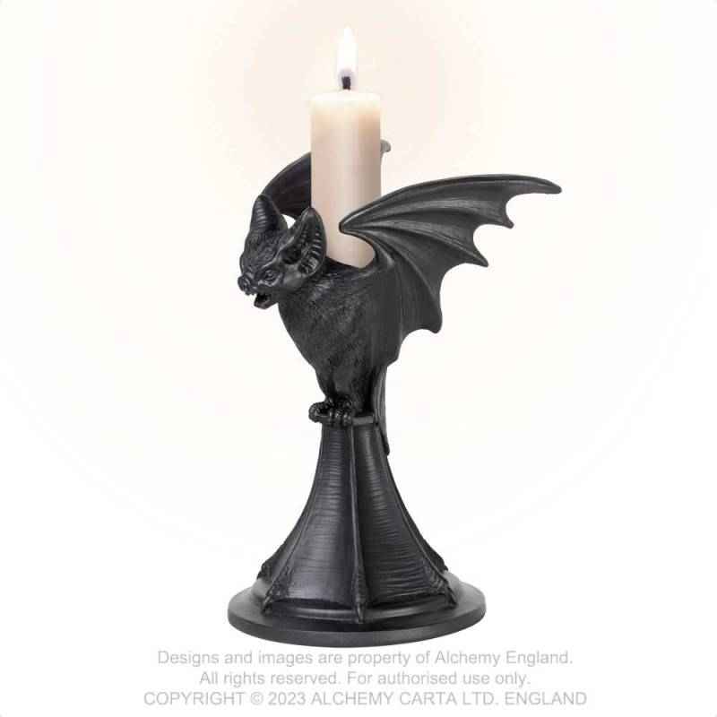 Alchemy Vespertilio Bat Candlestick Holder