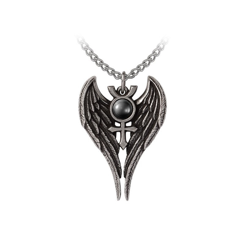 Alchemy Gothic Angel of Mercury Pendant - DevilGothic DevilGothic