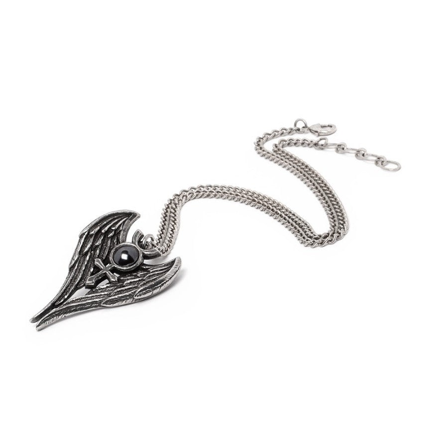 Alchemy Gothic Angel of Mercury Pendant - DevilGothic DevilGothic