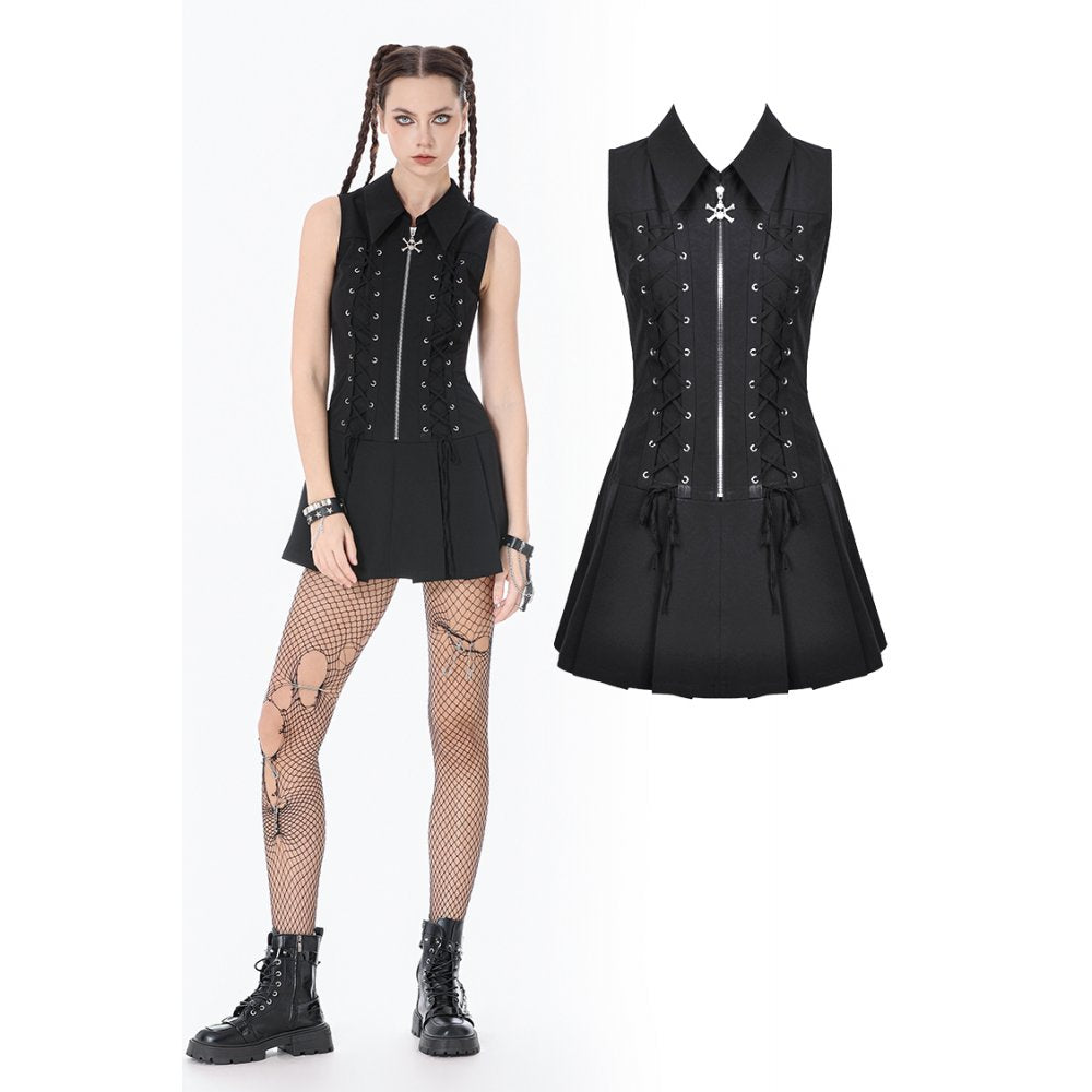 Dark in Love Valeria Gothic Corset Dress - DevilGothic DevilGothic