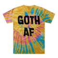 Goth AF Tie-Dye T-Shirt - DevilGothic DevilGothic