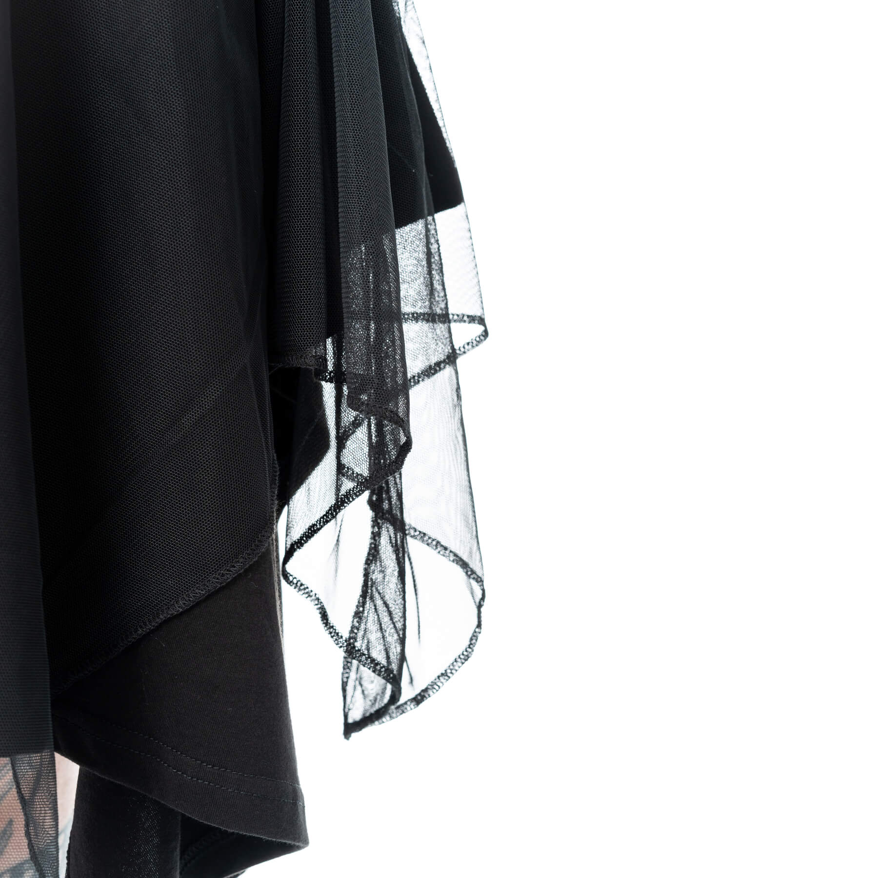 Poizen Industries Banshee Gothic Mini Dress