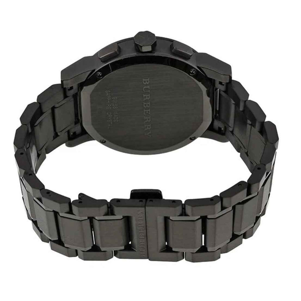 Burberry BU9365 The City Men's Gunmetal & Blue Watch