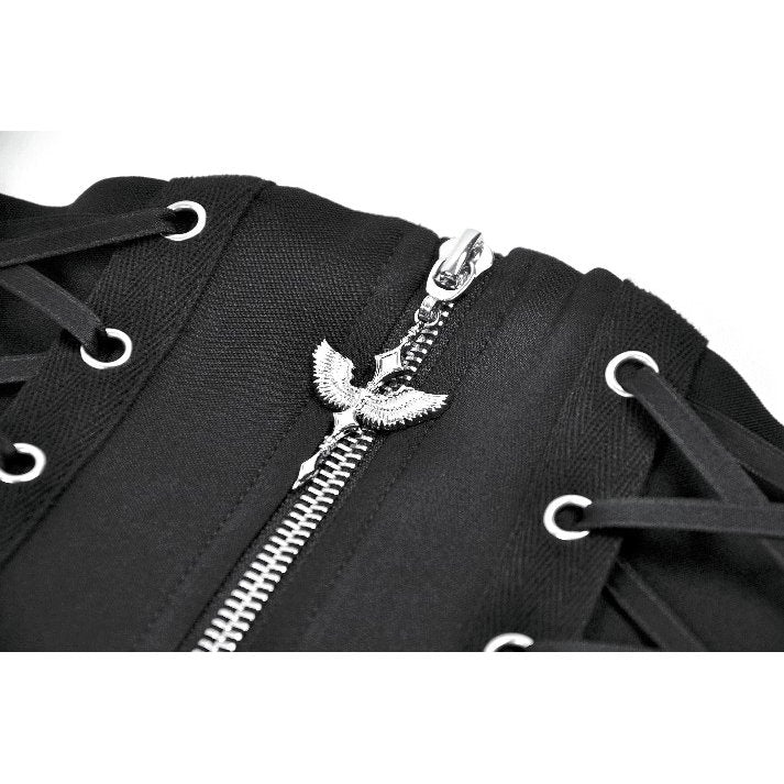 Dark in Love Brynja Eyelet Balloon Shorts - DevilGothic DevilGothic