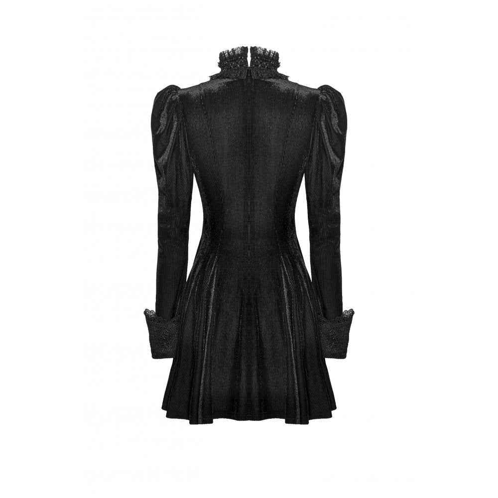 Dark in Love Inez Dark Elegant Velvet Lace Gown
