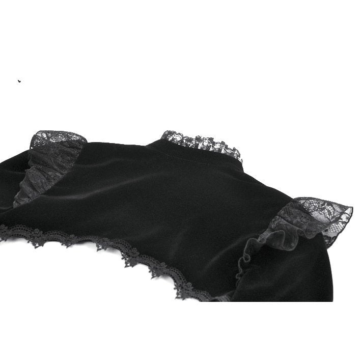 Dark in Love Erzebeth Lace Gothic Bolero Shrug - DevilGothic DevilGothic