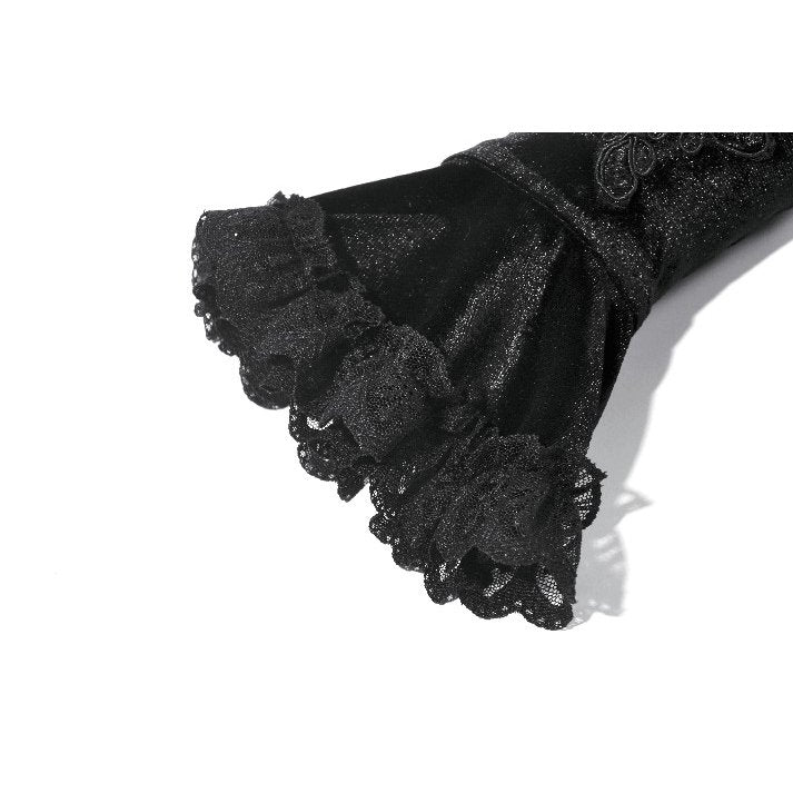 Dark in Love Lillian Victorian Lace Arm Warmers - DevilGothic DevilGothic