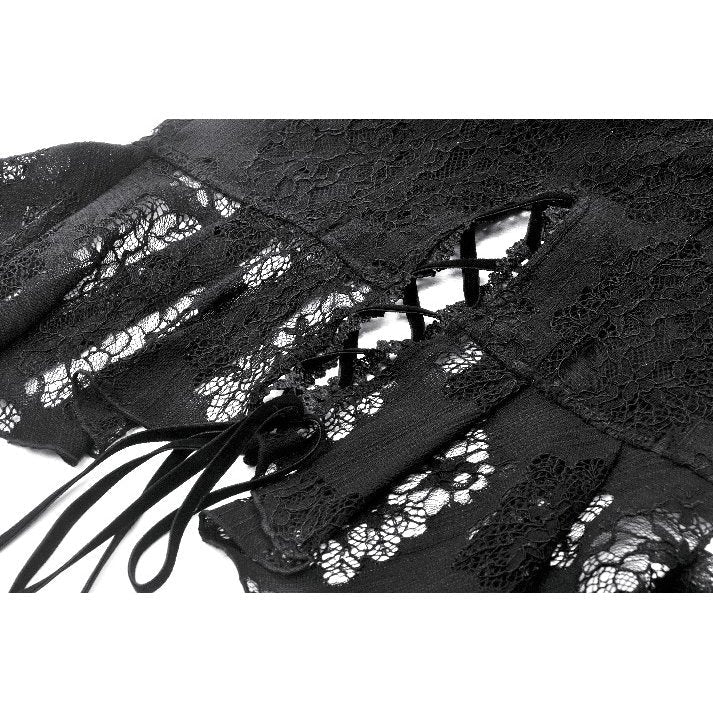 Dark in Love Ophelia Lace Corset Top - DevilGothic DevilGothic