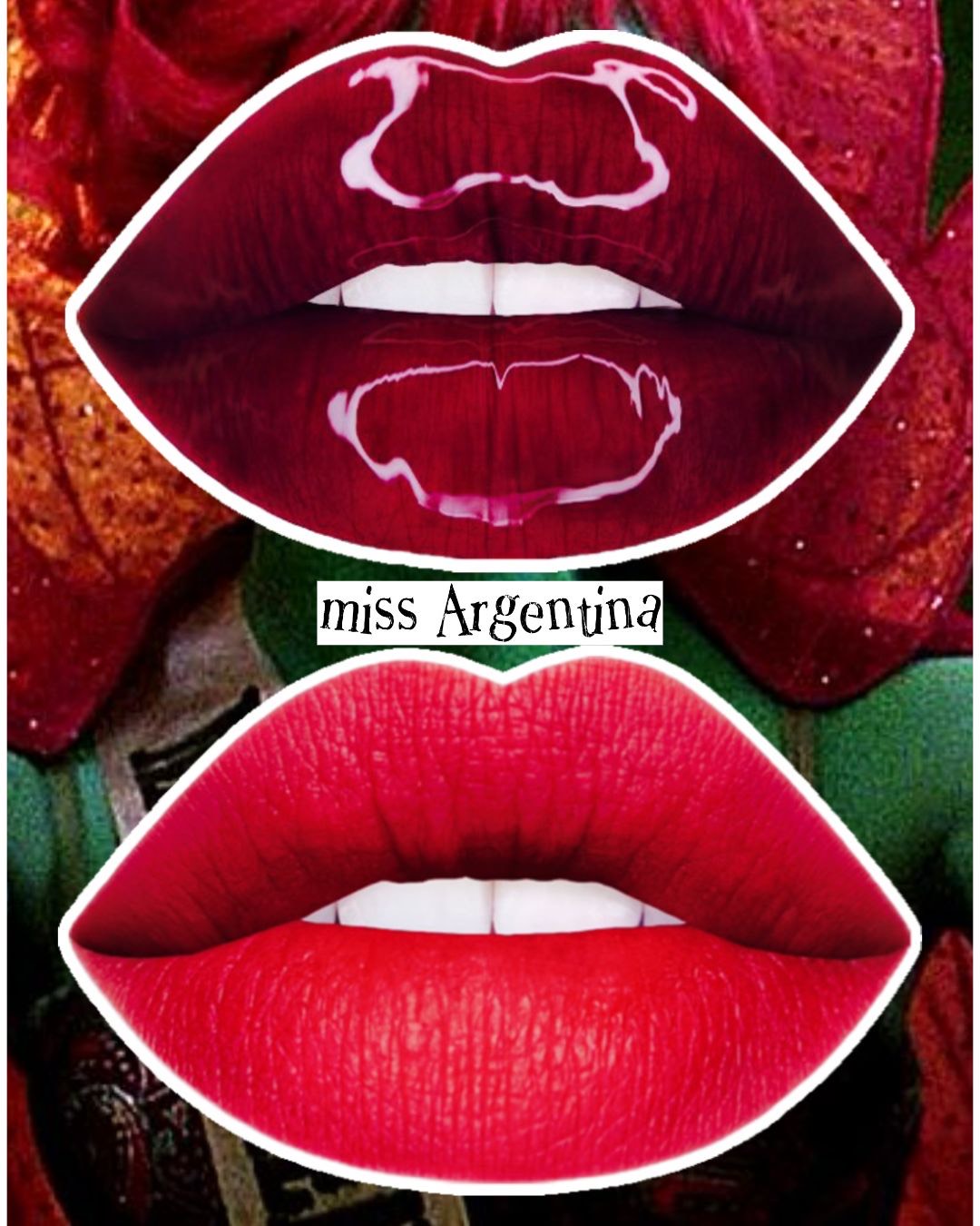 Radioactive Unicorn Miss Argentina – Red Pin-Up Lip Stain - DevilGothic DevilGothic