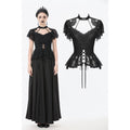 Dark in Love Ophelia Lace Corset Top - DevilGothic DevilGothic