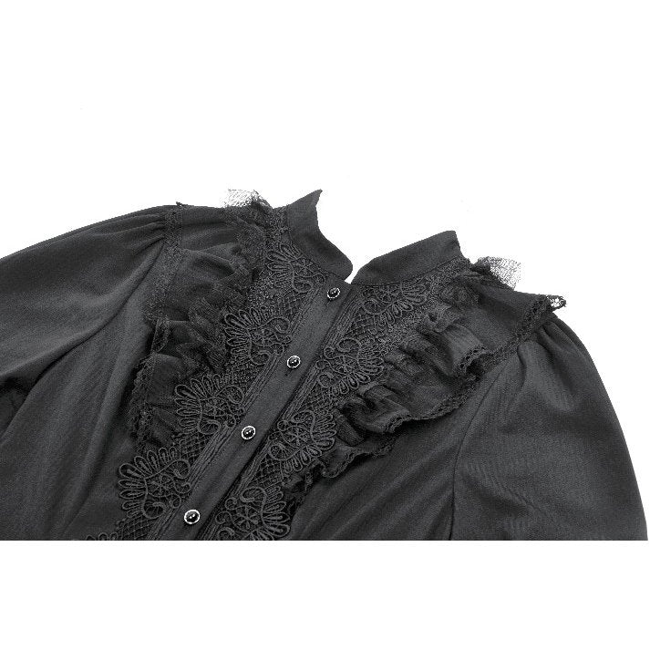 Dark in Love Desdemona Victorian Mini Dress - DevilGothic DevilGothic