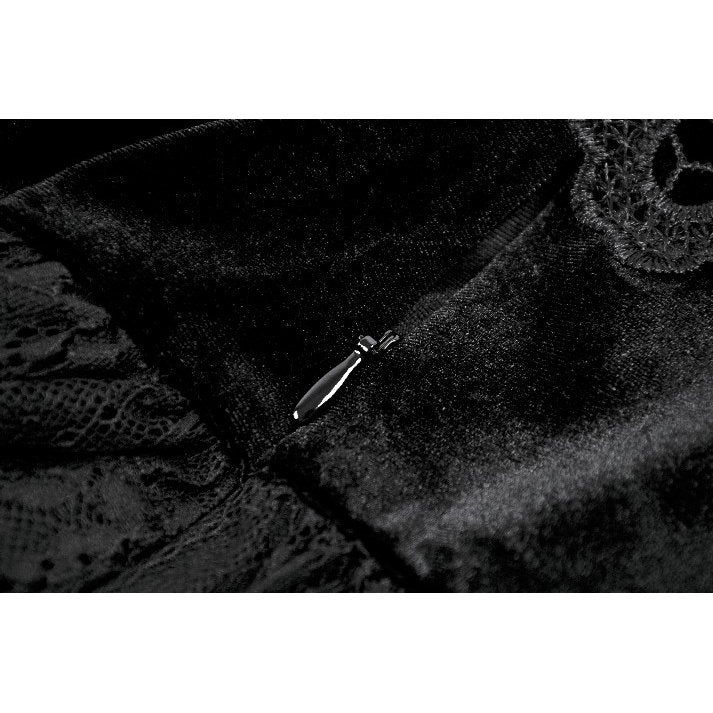 Dark in Love Gloriana Draped Maxi Skirt - DevilGothic DevilGothic