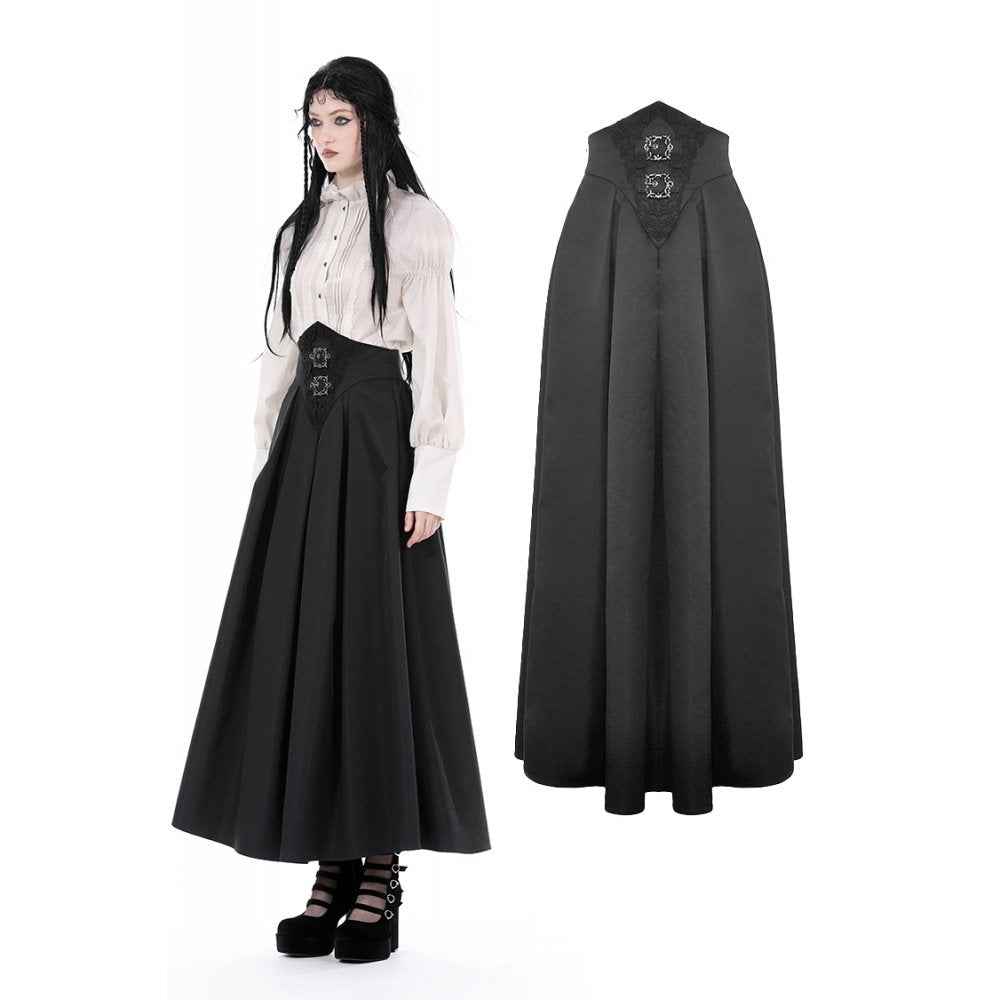 Dark In Love Women's Elegant Delora High Waist Maxi Skirt