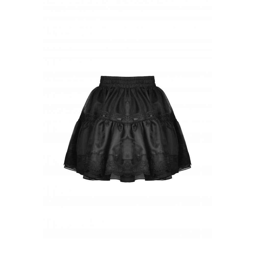 Dark In Love Fringilla Mini Skirt