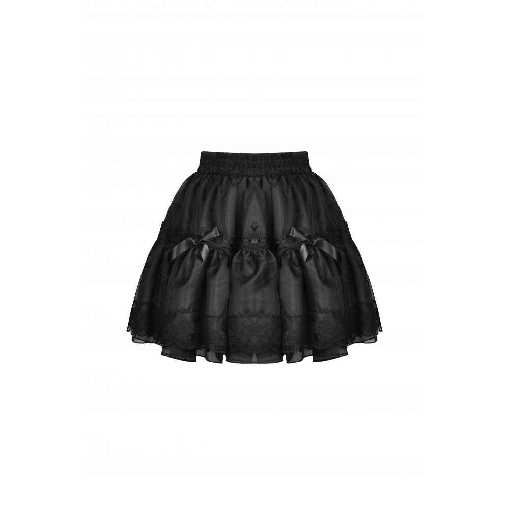 Dark In Love Fringilla Mini Skirt