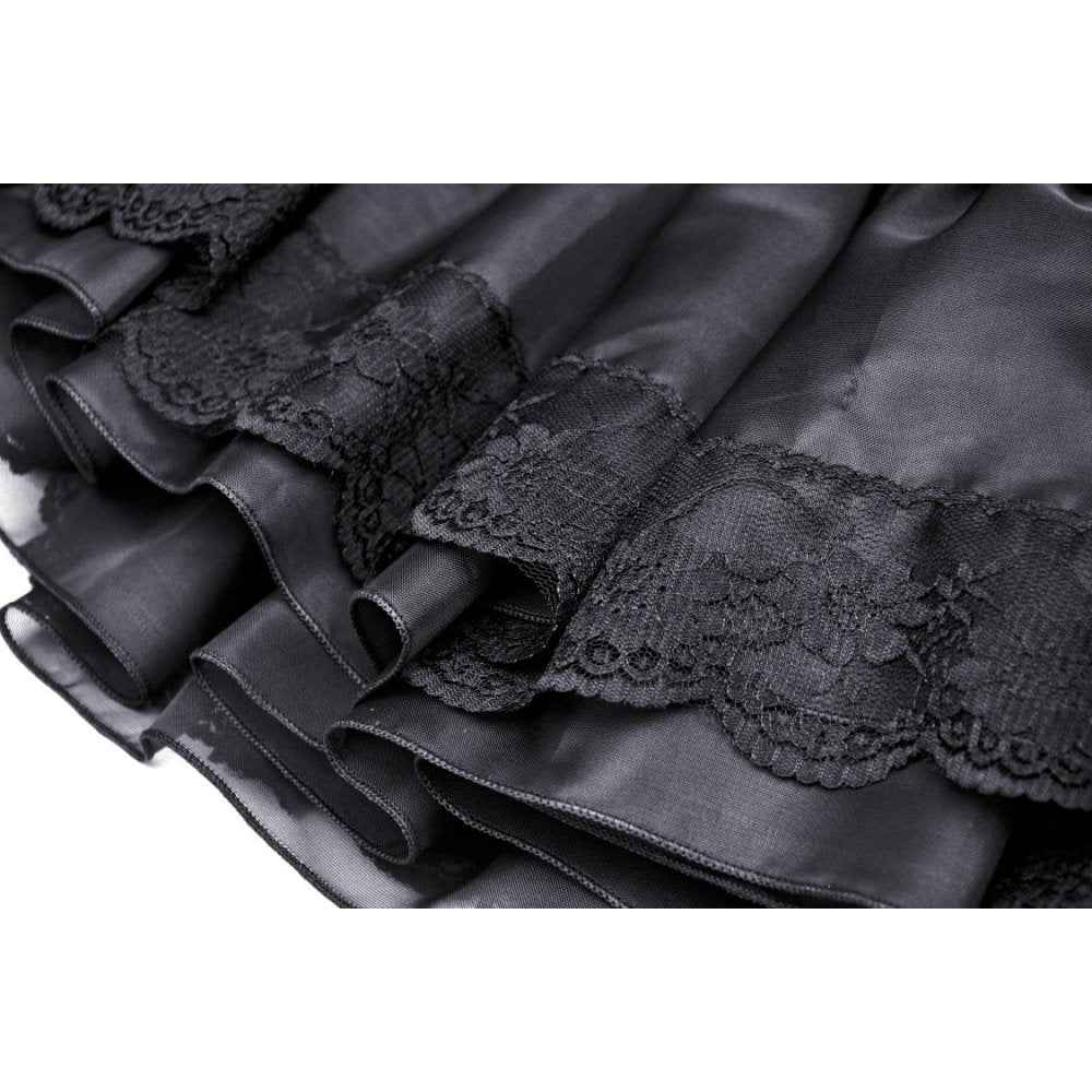 Dark In Love Fringilla Mini Skirt