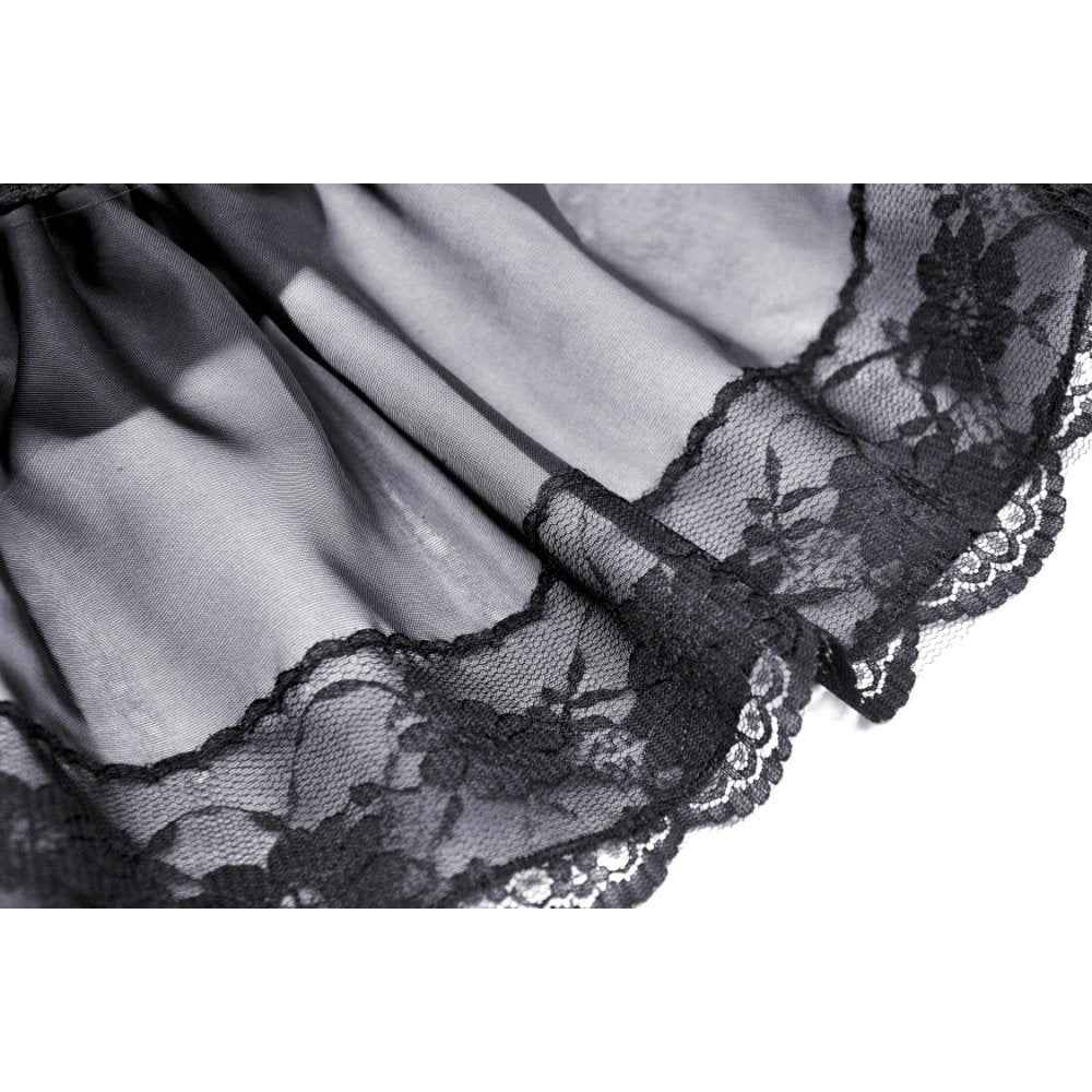 Dark In Love Fringilla Mini Skirt